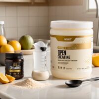 minha creatina não dissolve completamente. isso é normal?