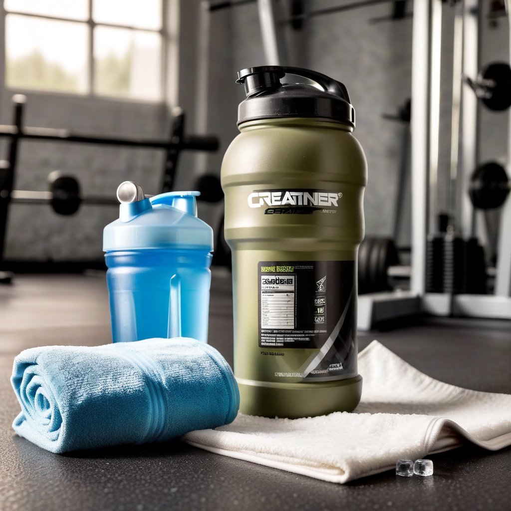 por que creatina dá sede?