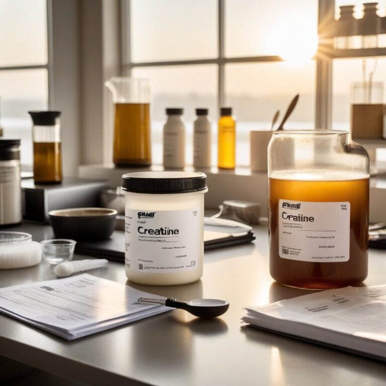 qual órgão fiscaliza a pureza da creatina?