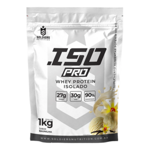 ISO PRO Whey Protein Isolado 1kg – Soldiers Nutrition