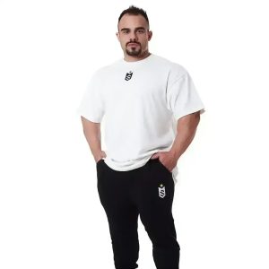 Camiseta Oversized Branca Brasão – Soldiers Nutrition