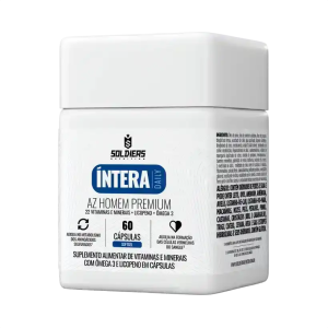 Multivitamínico AZ Homem Premium Íntera Daily Masculino Completo – Soldiers Nutrition