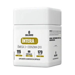 Ômega 3 + Coenzima Q10 Íntera Daily Coração e Energia – Soldiers Nutrition
