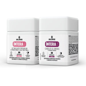 Kit: AZ Mulher Premium + Cabelos & Unhas Glow Soldiers Nutrition