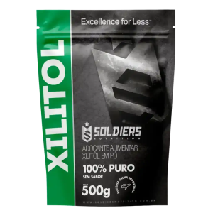 Xylitol 500g – 100% Puro – Soldiers Nutrition