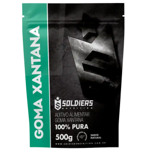 Goma Xantana 500g – 100% Puro Importado – Soldiers Nutrition