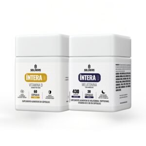 Kit: Vitamina D + Melatonina Calm Sono Natural Intera Soldiers Nutrition