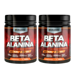 Beta Alanina 1kg – 100% Pura Importada – Soldiers Nutrition