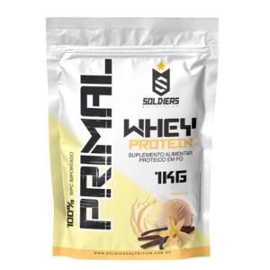 Whey Protein Primal Baunilha 1Kg – Soldiers Nutrition