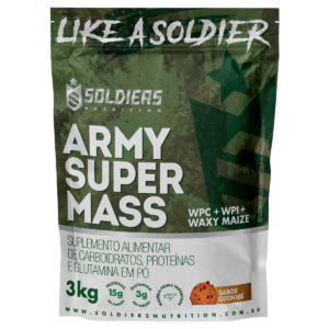 Hipercalórico Army Super Mass Cookies 3Kg – Soldiers Nutrition