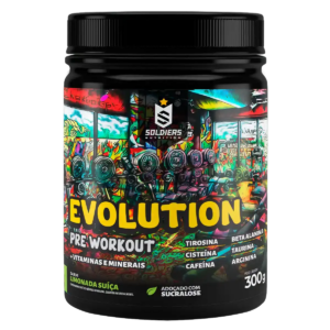 Pré-Treino Evolution Limonada Suiça 300g – Soldiers Nutrition
