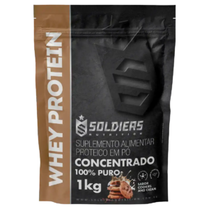 Whey Protein Concentrado Cookies 1kg – Soldiers Nutrition