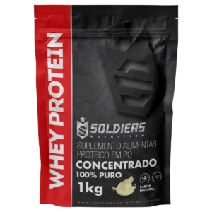 Whey Protein Concentrado Natural 1Kg – Soldiers Nutrition