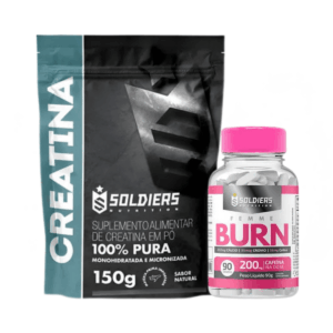 Kit: Creatina 150g + Femme Burn – Soldiers Nutrition