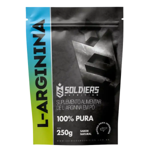 Arginina 250g – 100% Puro Importado – Soldiers Nutrition