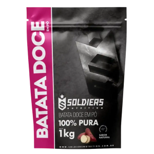 Batata Doce Desidratada Em Pó 1Kg – 100% Puro – Soldiers Nutrition