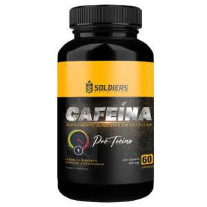 Cafeína 60 Caps – 200mg – Soldiers Nutrition