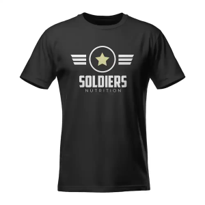 Camiseta Soldiers Nutrition – Air Force (Borda Branca)