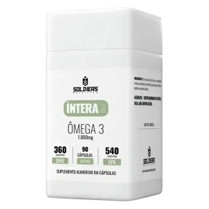 Ômega 3 Íntera Daily Saúde Cardiovascular e Cerebral – Soldiers Nutrition