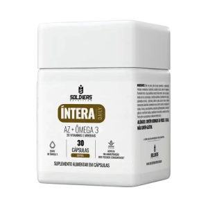 Multivitamínico AZ + Ômega 3 Íntera Daily Soldiers Nutrition