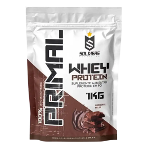 Whey Protein Primal Chocolate Belga 1Kg – Soldiers Nutrition