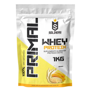 Whey Protein Primal Banana 1Kg – Soldiers Nutrition