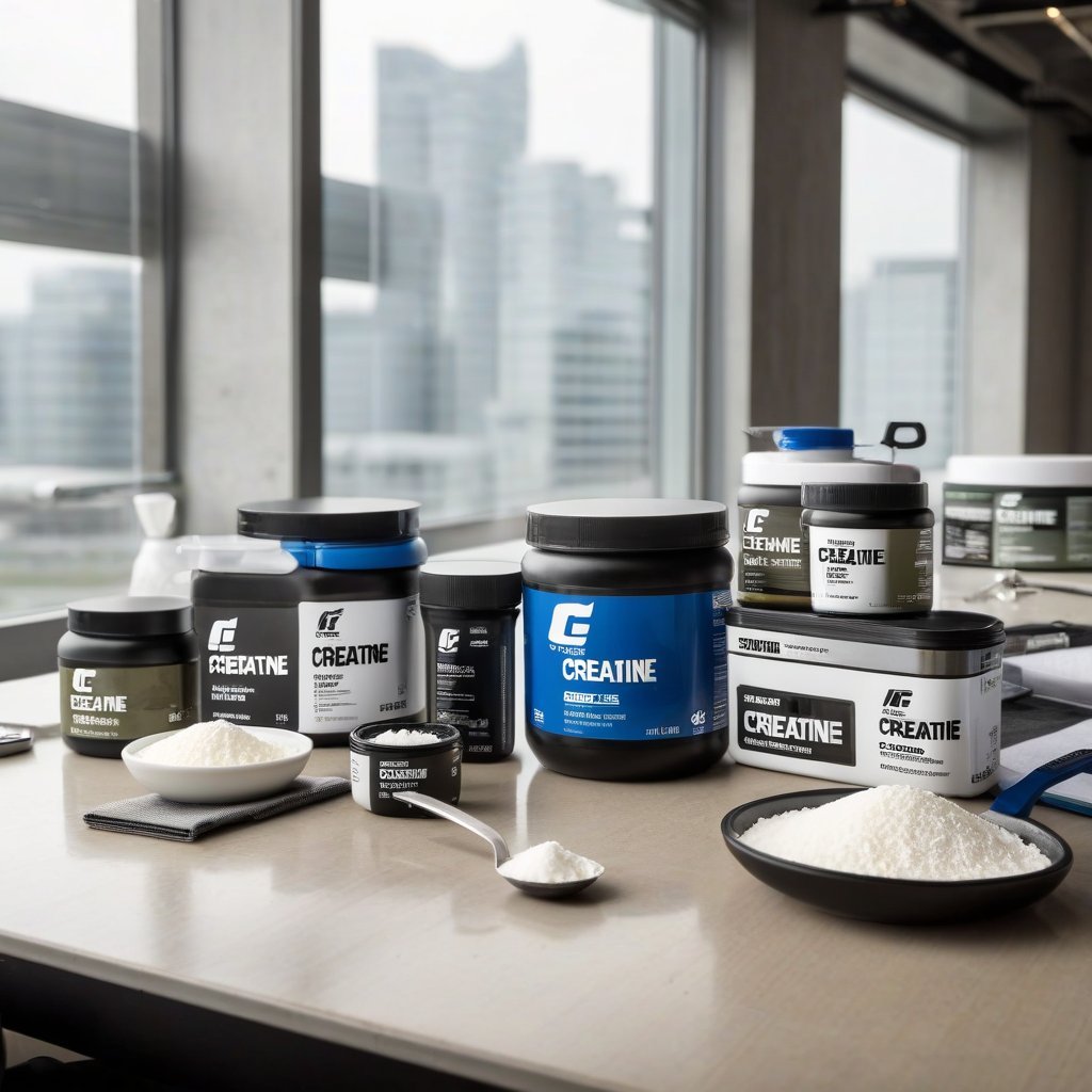 os diferentes tipos de creatina e qual é o mais eficaz
