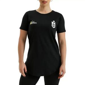 Camiseta Feminina Preta Team Soldiers – Soldiers Nutrition