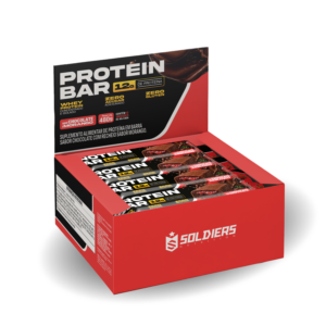 Barra De Proteína 40g Caixa c/ 12 Un – Soldiers Nutrition
