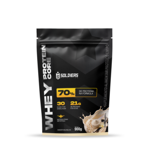 Whey Core Protein Proteínas Pó 900g 30 Doses – Soldiers Nutrition